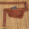 Pu leather shoulder holster wallet bag for women travel carry 2