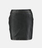 Handmade Leather Skirt With Rivets