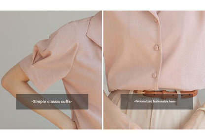 Short sleeve shirts for women