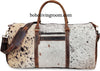 Handmade Cowhide Leather Duffel Bag