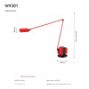 Modern Adjustable Swing Arm Italian Design Desk & Bedside Light