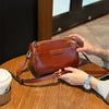 Women's retro leather crossbody bag