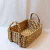 Natural Dried Water Hyacinth Rectangle basket