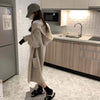 Hooded Cardigan Women's Mid-Length