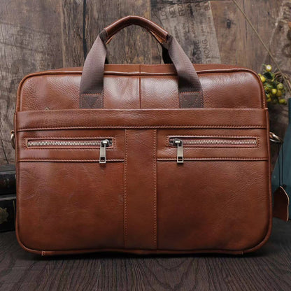 Laptop Briefcase and Leather Business Bag for Work