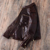 Men Waxed Leather Motorcycle Jacket