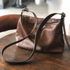 Women Leather Messenger Bag Office Crossbody Purse