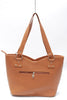 Speckled Natural Cowhide Brown Handbag