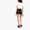 High Waist Leather Shorts for Ladies