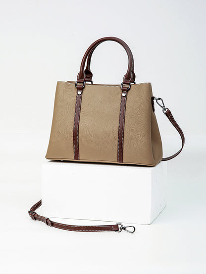 women leather cross over purse handbag