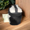 Real Cowhide Fur Makeup Cosmetic Purse