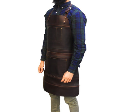 Genuine Cowhide Leather Carpenters Apron