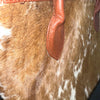 Genuine Hair On Cowhide Fur Tote Purse