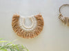 Seagrass Raffia Sea Shells Tribal Style Wall Hanging