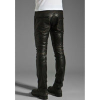 Real Leather Skinny Fit Pant