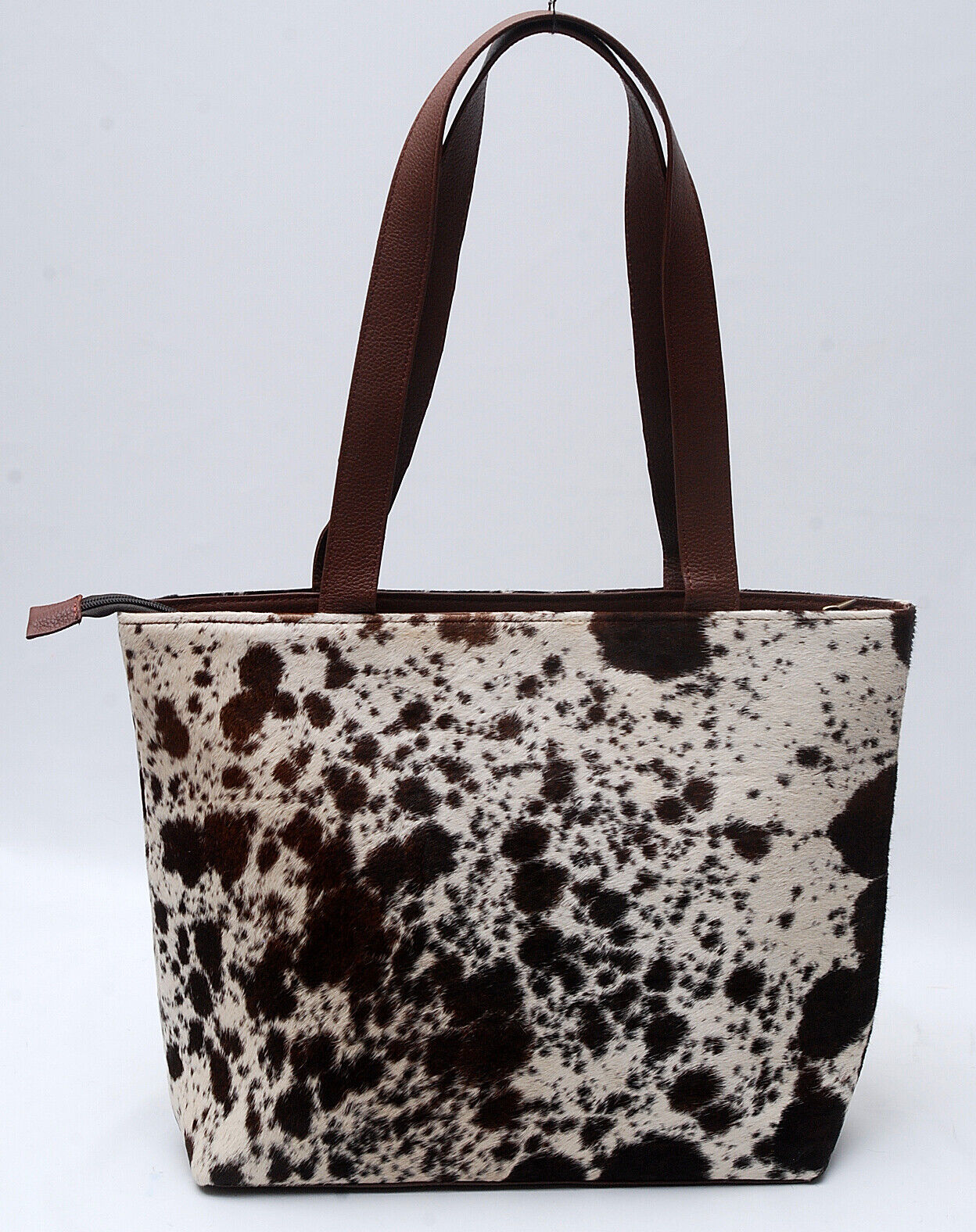 Genuine Spotted Cowhide Shoulder Purse