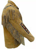 American Indian Leather Jackets Fringe Beads