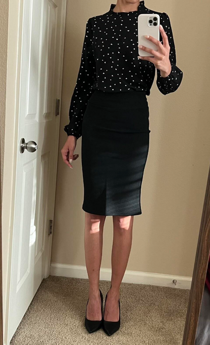 business casual pencil skirts