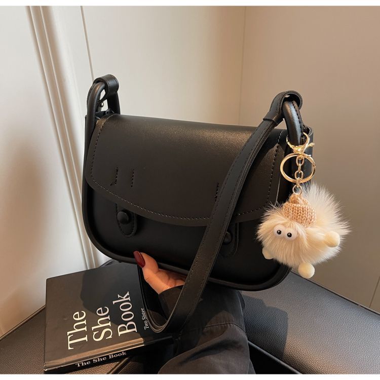 Leather Shoulder Messenger Saddle Bag for Women