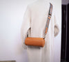 Mini Barrel Leather Shoulder Bag for Women