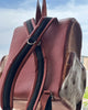 Reddish Brown Cowhide Backpack