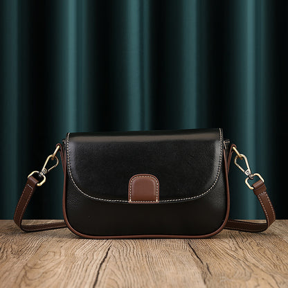 Women Retro Small Square Crossbody Messenger Purse