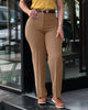 Mint Green Women Straight Leg Pant
