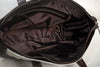 Dark Brown Cowhide Weekender Duffel Bag