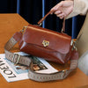 Genuine Leather Small Flap Shoulder Bag Crossbody