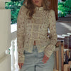 Summer Lace Crochet Slim Fit Blouse for Women