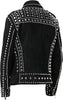 Men's Punk Rock Studded Leather Jacket