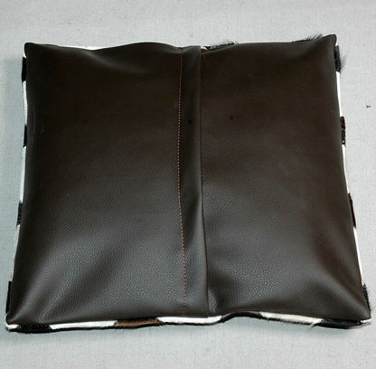 Hair On Cowhide Patchwork Pillow Cover