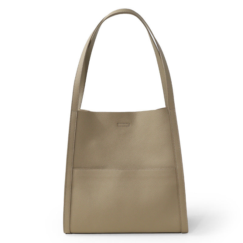 Women’s Genuine Leather Work Tote Bag