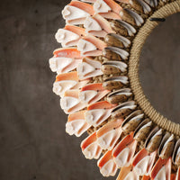 The tiger conch papua shell necklace