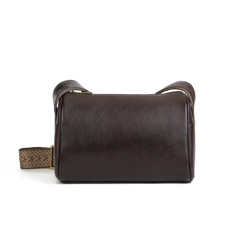 Women’s Genuine Leather Pillow Bag Crossbody Purse