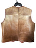 Genuine Hair On Cowhide Vest Men's