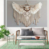Bohemian Hand-Woven Owl Tapestry Macrame Wall Art