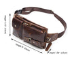 100% Genuine Leather Waist Belt Chest Bag