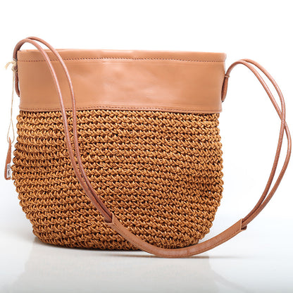 Woven Summer Beach Handbag