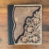 Tooled Leather Portfolio Cover Engraved