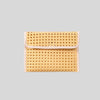 Woven PU Straw Crossbody Bag for Women