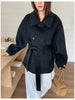 Short Double-Sided Hand-Sewn Wool Coat 3 S