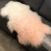Genuine Sheepskin Rug with Curly Wool for Sofas and Chairs