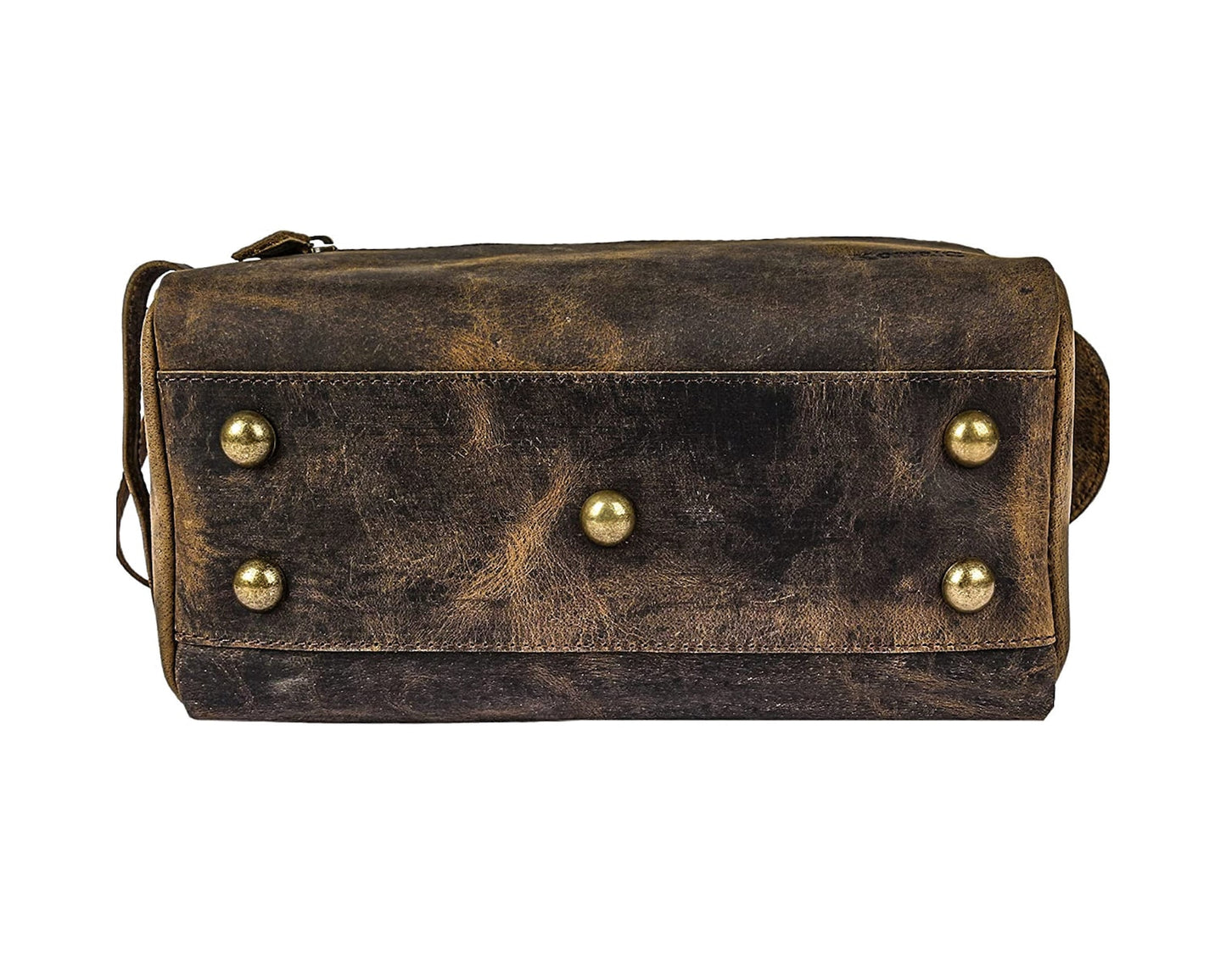 leather toiletry bag for men