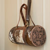 Cowhide Duffle Bag Tooled Leather