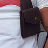 leather shoulder holster wallet