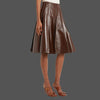 Tailor Made Real Leather Skirt