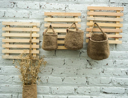 Jute Indoor Planter Hanging Basket