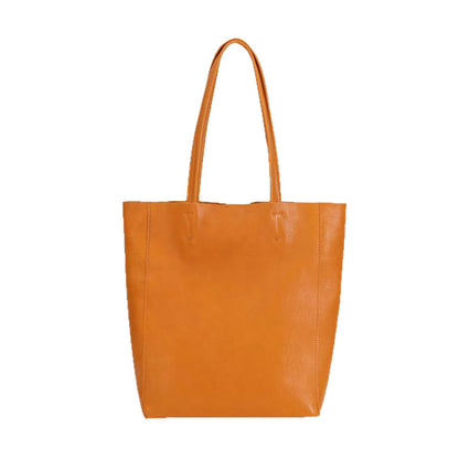Genuine Leather Shopper Tote Bag for Women