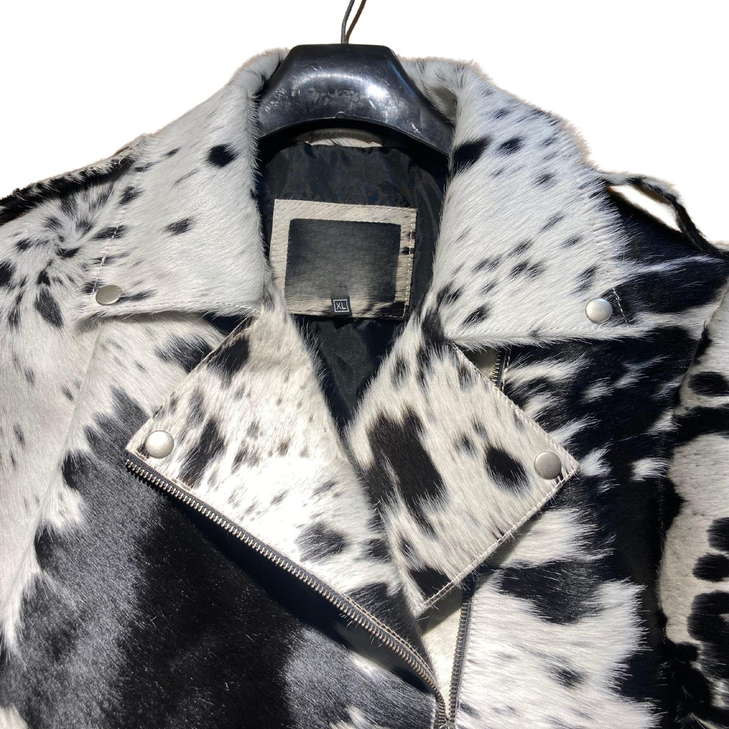 Men's Hair On Cowhide Jacket